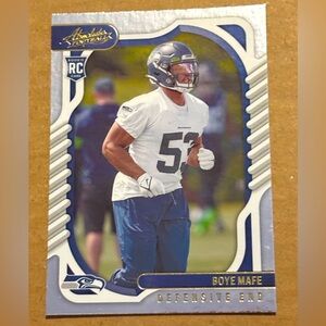 Boye Mafe 2022 Gold Seattle Seahawks Rookie RC NFL Football Cards